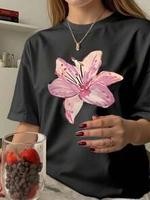 Women T-Shirts - Black - View 1