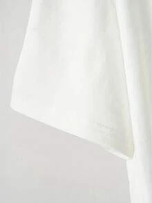 Camiseta premium con estampado floral de corazones, estilo casual, perfecta para estar en casa, salir o como regalo, lo que la convierte en una opción ideal para Pascua, el Día de la Madre, aniversarios y otras festividades. Ecológica. - Blanco - Ver 6