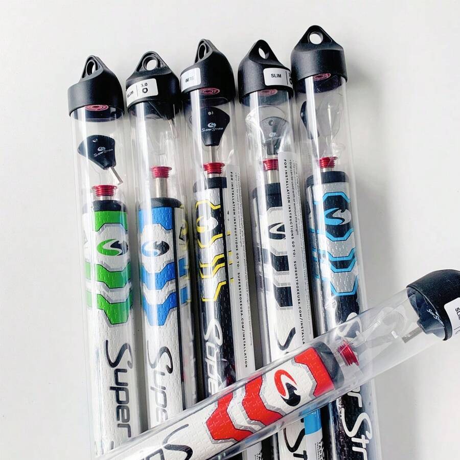 Black,Green,Red,Royal Blue,Yellow,Blue And White Golf Putter Grips - 16 Types Of Counterweights - View 1