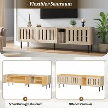 Television Stands & Entertainment Centers - Natural - View 9