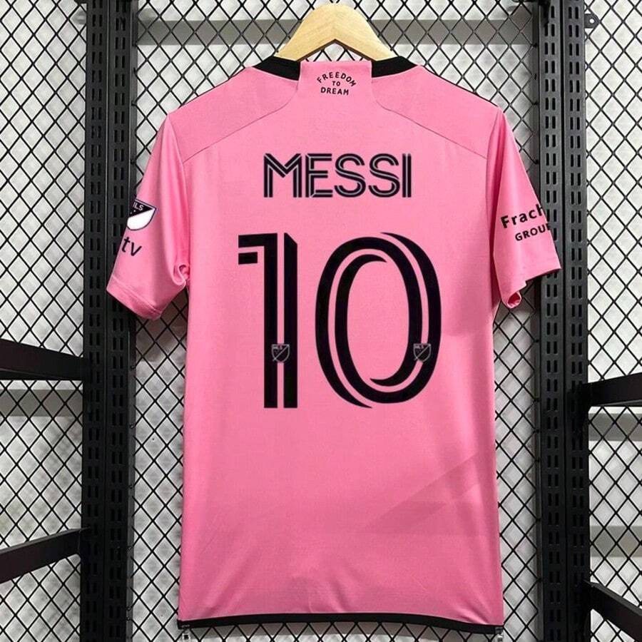2526 Miami M Essi Home Jersey (Short Sleeve) - Breathable & Sweat-Wicking - Versatile Sports & Casual Fanwear - Hồng - Xem 1