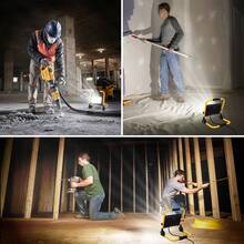 Foco de Trabajo LED con Cable de 4M 100W 9000LM Enchufes Con Interruptor Estanco IP65 Impermeable 6500K - 100W - Ver 7