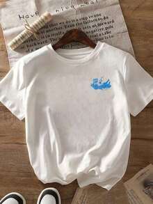 Women T-Shirts - White - View 3