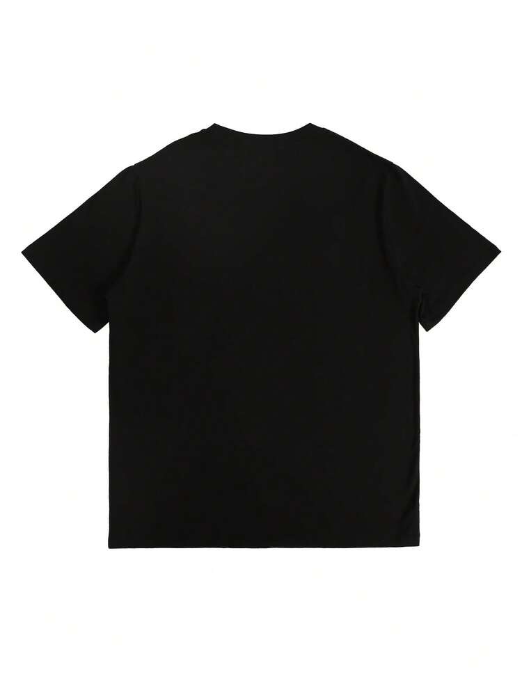 Elegante Camiseta para el Día de la Madre: Camiseta Estampada para Mujer "Dos Mamás Donut" – Diseño lindo y colorido, tela suave, cuello redondo, mangas cortas, cómoda y casual para uso diario, lavable a máquina, camiseta de moda chic estilo mamá. - Negro - Añade 4