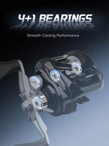BILLINGS Rainbow DC Casting Reel - Digital Control System Casting Reel, Precise Casting, Max Drag 6kg, 7.2:1 High Speed Gear Ratio Fishing Reel, Suitable For Freshwater And Saltwater Fishing - Multicolor - View 7