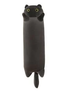 1个可爱50厘米/70厘米条纹毛绒猫玩偶 - 柔软蓬松的填充动物玩偶，是送给爱猫人士的完美礼物，也是儿童房装饰的理想选择，适合生日、节日、派对、感恩节、圣诞节、情人节等各种场合。 - 彩色 - 查看 11