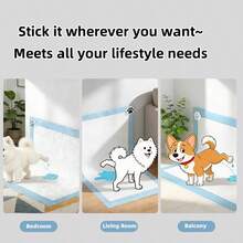 Hippyboyd 2pcs Dog Pee Pad Holder, Used To Fix Dog Toilet Paper Pads, Make Simple Dog Toilet, Self-Adhesive Dog Training Pee Pad Fixator - Multicolor - View 5