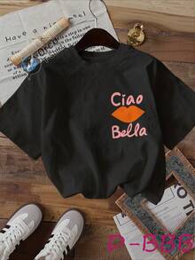 Women T-Shirts - Black - View 2
