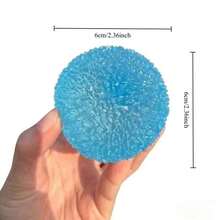 1pc Squishy Ice Ball Maltose Fidgets Toy Super Soft Pink Mochi Slow-Rebound Squeeze Toy Anti-Stress Toy For Adults Hand Exercise,Squishy Toys,Cheese Squishy,Fidget Toys(Random Color) - Hồng - Xem 6