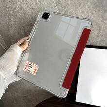 1 chiếc ốp lưng máy tính bảng hai mặt in sọc đỏ và hồng, có ngăn đựng bút, tương thích với iPad 10.9/10.2/ Air thế hệ thứ 5/Pro 11/10/9.7/Air 2/ (thế hệ thứ 7)/ (thế hệ thứ 8)/ Air 4/5/ Pro 11 - Nhiều màu - Xem 7