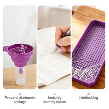 240 Slots Diamond Painting Storage Box Case Embroidery Nail Art Beads - 60 Slots - View 4
