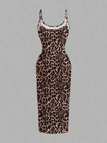 Vestido camisero de Body entero minimalista y casual con estampado de margaritas, adecuado para el verano - Multicolor 4 - Ver 2