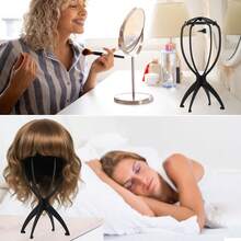 9-Piece Portable Wig Stand Set For Multiple Wigs - 1 - View 4