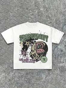 Camiseta Blanca S-Onic The Hedgehog de Algodón Suave para Niños y Niñas, S-Umwon Kids, Ropa de Verano para Adolescentes, Ropa para Niñas de 10 a 12 Años, Conjuntos de Pascua para Niños, Conjuntos de Verano para Niños, Playful Pals, Conjunto de Pascua para Niñas, Ropa de Algodón para Adolescentes, Camiseta con Estampado de Letras Inspirada en Y2K - Cuello Redondo Casual, Manga Corta, Lavable a Máquina - Perfecta para Primavera, Verano, Otoño, Moda, Ropa Urbana, Unisex, Hombres, Mujeres, Diseñada con Lindos Elementos de S-Onic, Esta Camiseta Blanca de Manga Corta Ofrece un Ajuste Ligero y Cómodo. El color blanco clásico combina fácilmente con cualquier pantalón o short para niños. Regalos Personalizados, Regalos de Pascua para Niños, Regalos Especialmente Preparados para Fans de S-Onic, Recuerdos de Fiesta para Niños, Regalos para Niños, Amigos y Familiares. - Negro - Ver 1