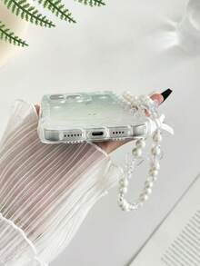 Ốp lưng điện thoại TPU chống sốc, thiết kế tối giản, thanh lịch, họa tiết trái cây, viền sóng bện, kèm phụ kiện vòng tay hạt cườm thủ công, tương thích với iPhone 17pro/17Air /17/17promax 16/11/16pro/16plus/16promax/16e/15Promax/13/14/12/XS/XR/7G/8PXR /7/8, 15Promax, 13, 14, 11, 12, X, 12/14 - Nhiều màu - Xem 6