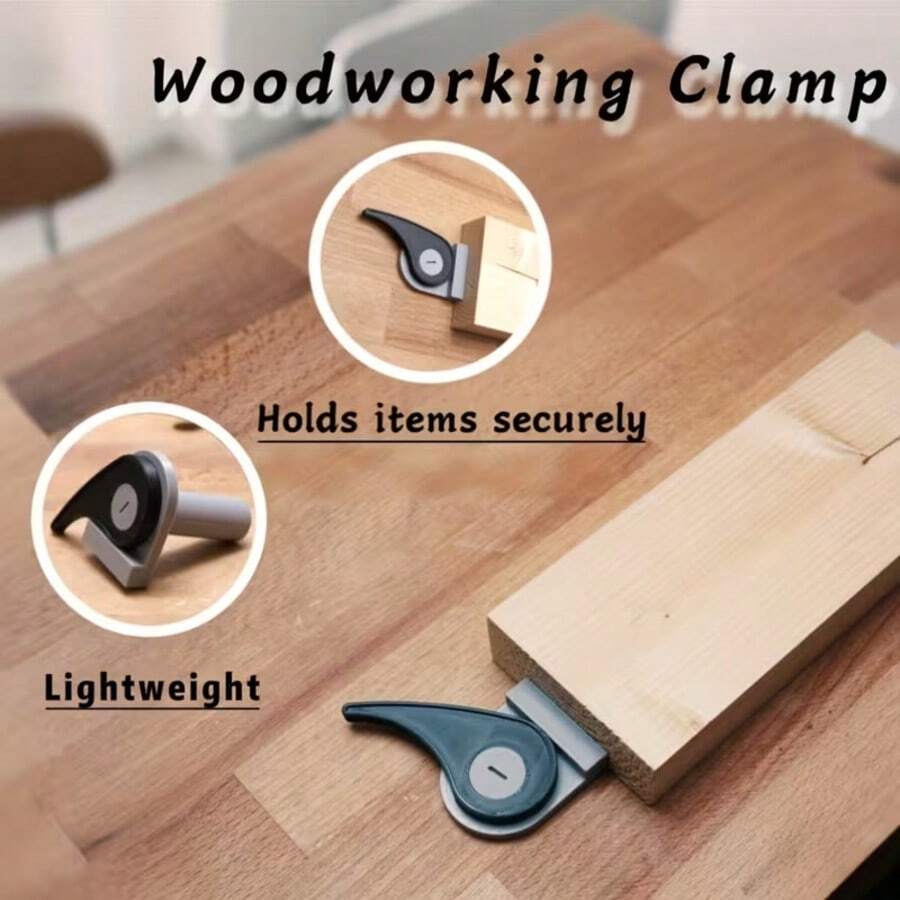 3D Printed Quick Change Bench Dog Blade Clamp, Woodworking Vise Jaw Fixture, Machining Positioning Clamping Accessory