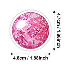 50pcs Cute Summer Pink Girl Stickers, Shiny Strawberry & Cherry Stickers Suitable For Teens, Water Bottles, Laptops, Phone Cases, Gift Packaging, Room Decor - 1 Set - View 9