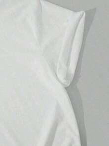 Solt Ropa de mujer de talla grande, camiseta básica estampada, manga corta, cuello redondo, estampado con temática patriótica mexicana, los patrones incluyen la Revolución Mexicana, la bandera nacional, versátil y creativa.gráfico graphic - Blanco - Ver 4