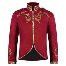 Men Cosplay Clothing - Royal Prince Suit - Yellow - View 8
