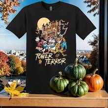 Tower Of Terror  And T-  Hoodie Uni  Wo  S-5XL  Gildan Top For s & Girls SY798 - Negro - Ver 1