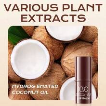 Large Capacity Coconut Flavored Lip Balm & Lip Oil, Moisturizing, Hydrating, Prevent Chapping, Fade Lip Lines, Exfoliate Dry Skin, Lip Care For Men & Women - 1 Coconut Lip Balm - View 5