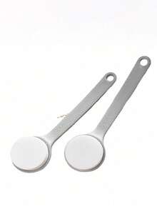 1pc Long Handle Body Lotion Applicator, Back Scrubber, Sponge Pad, Post-Bath Body Lotion Application Tool - Multicolor - View 10