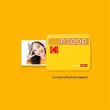 Kodak Printer foto P300R Mini3 Retro terhubung ke ponsel Anda melalui Bluetooth untuk mencetak foto. Portabel untuk di rumah dan bepergian, printer ini menawarkan pencetakan foto sublimasi warna dengan laminasi otomatis. Sempurna sebagai hadiah liburan, ulang tahun, atau pernikahan. - MultiWarna - View 10