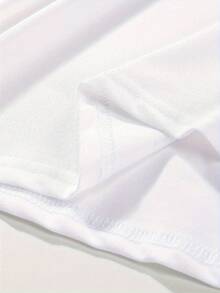 Camiseta Casual de Gerente Circle - Blanco - Ver 3