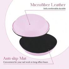 1pc Nail Art Elbow Pad: Comfortable Elbow Support Pad Designed For Nail Technicians. Adjustable Armrest, Suitable For Nail Salons, Offices And Home Studios, Ideal For Hand And Foot Care - Multicolor - View 8