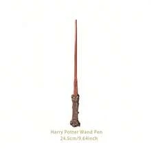 1 chiếc bút viết chủ đề Harry Potter, một chiếc bút ghi chú hàng ngày hình đũa phép được thiết kế tinh xảo, vật dụng không thể thiếu ở trường học, món quà hoàn hảo cho bữa tiệc phù thủy và đồ sưu tầm dành cho người hâm mộ. - A - Xem 9