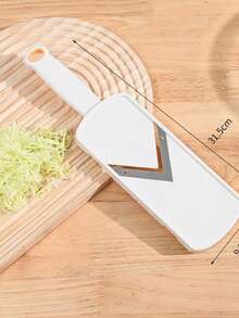 1 cái dụng cụ thái bắp cải cầm tay - Máy thái và bào rau củ đa năng, lưỡi dao bằng thép không gỉ, thích hợp để thái bắp cải, rau xanh, dưa chuột, hành tây, cà rốt, khoai tây và các nguyên liệu làm salad khác. Dụng cụ thái rau củ nhà bếp, nhỏ gọn và dễ vệ sinh, bền bỉ cho nấu ăn tại nhà, cắm trại ngoài trời, nướng BBQ, nhà hàng. Món quà lý tưởng cho các bà nội trợ/đầu bếp, dụng cụ thái bắp cải, gọt vỏ, thái sợi. Quà tặng Ngày của Mẹ. - Nhiều màu - Xem 5