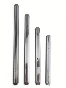 Tempat Pisau Magnetik untuk Dinding, Strip Penyimpanan Pisau Magnetik Kuat, Rak Peralatan Magnetik, Penting untuk Taman, Gudang, Dapur - Pengatur Alat Dapur Multifungsi, Perlengkapan Kembali ke Sekolah - Hitam - View 2