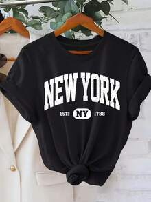Women T-Shirts - Black - View 1