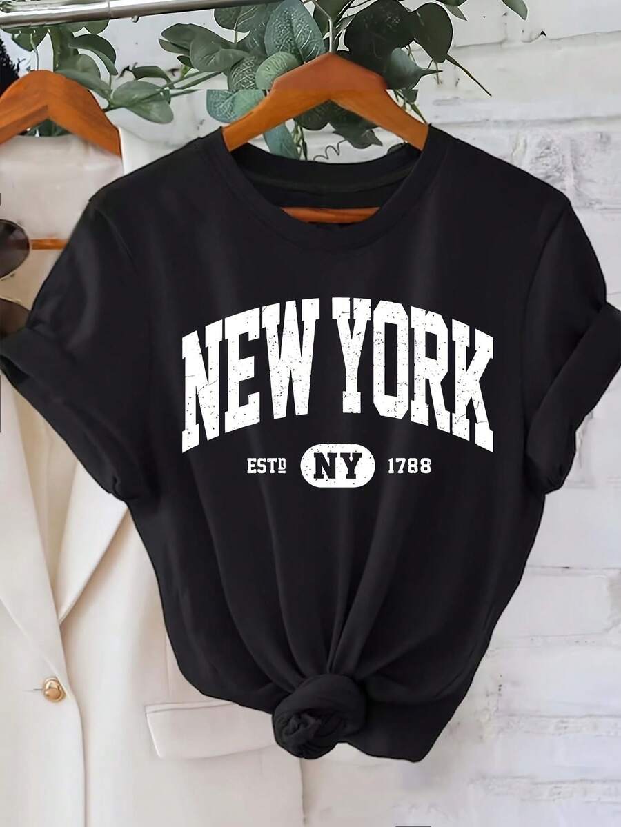 Women T-Shirts - Black - View 1