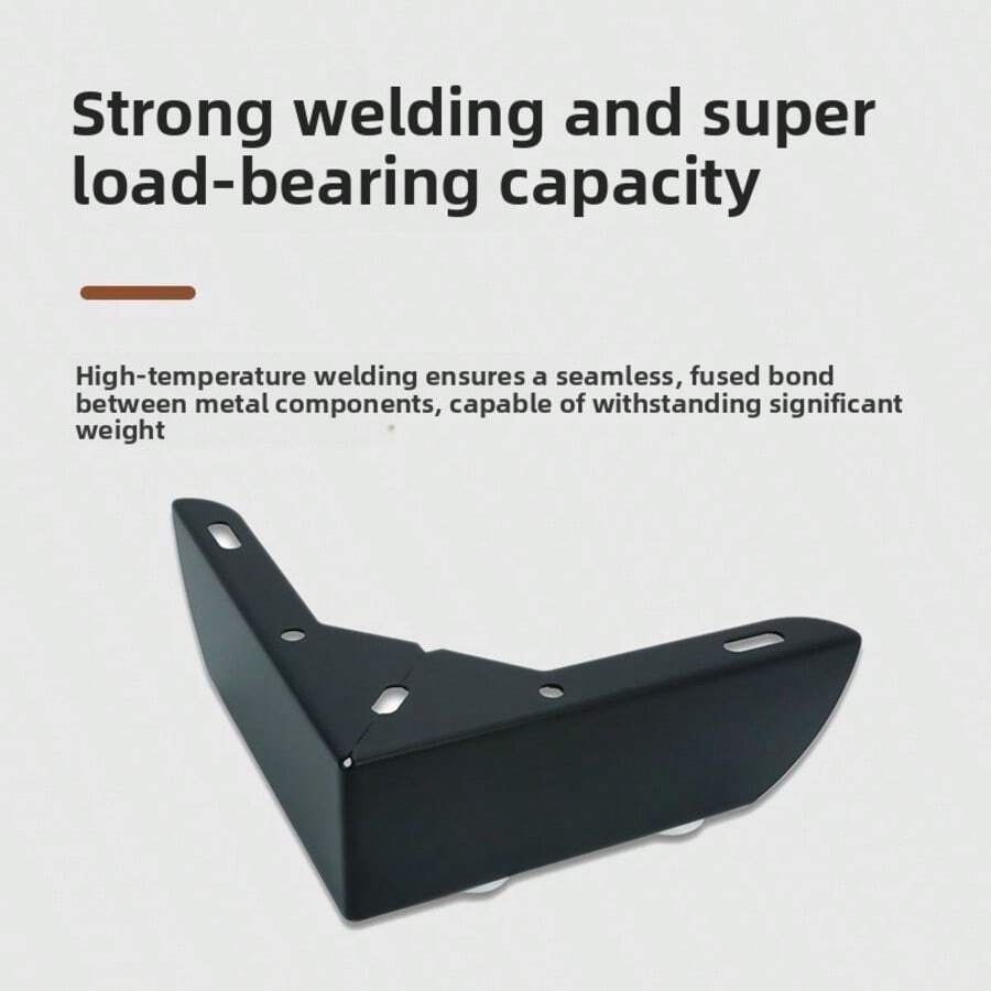 Bộ 4 chân bàn ghế kim loại - Thích hợp cho chân ghế sofa cao cấp, bàn cà phê và tủ tivi, chân giường, chân tủ bếp và tủ ăn, chân bàn đầu giường. - Nhiều màu - Xem 1