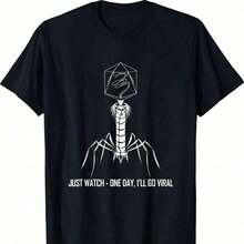 Camiseta de microbiología, biología viral, VI-ROlogía, Apto para todas las perS-onas, ya sean mujeres o hombres. Tejido duradero de alta C-Alidad apto para todas las costuR-AS, suave al tacto pero duradero. Tops transpirables. Conjuntos de otoño para mujer. Conjuntos de vaC-Aciones para mujer. Disfraz de Halloween para mujer. Camiseta Clásica de - Unisex - La Camiseta que Siempre Necesitaste. Adecuada para todas las personas, ya sean mujeres o hombres. Tela duradera de alta calidad, adecuada para todas las estaciones, suave al tacto pero diseñada para durar. Transpirable. en atuendo de otoño. . en vaC. Conjunto de ropa Ation. S woM. con un disfraz de Halloween - Negro - Ver 1
