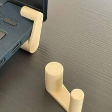 Soporte para portátil, soporte de ventilación conveniente, estilo minimalista, portátil y fácil de almacenar para escritorio o cama - A - Ver 5