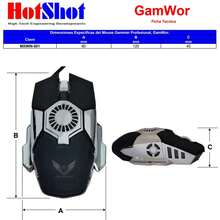 VENTDEPOT Gaming Mice - View 6