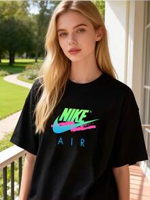 Women T-Shirts - Black - View 1