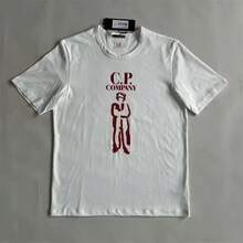 Nueva camiseta de manga corta para hombre para comercio exterior, top estampado juvenil para hombre, de moda y de manga corta. - Negro - Ver 5