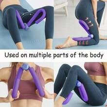 1pc Pelvic Floor Muscle Trainer, Suitable For Yoga, Pilates, Postpartum Recovery, Fitness Shaping, Thigh Exercise, Leg And Buttock Training - A - View 12