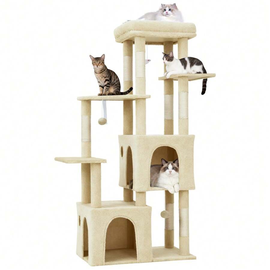 Cat Trees & Condos - Beige - View 1