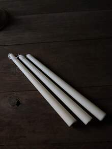 頂級大豆蠟 25cm 長棒香氛錐形蠟燭，浪漫燭光晚餐裝飾蠟燭，適用於居家、飯店、婚禮派對，情人節、復活節、婚禮季節禮物 - 多色 - 查看 3