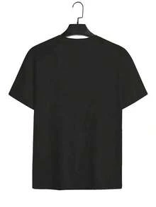 Camiseta Vintage Divertida de Halloween para Mujer y Hombre: La Novia, El Monstruo, Estilo Espeluznante - Negro - Ver 2