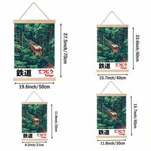 1 Tranh nghệ thuật treo tường phong cách hoài cổ, tranh in trên vải canvas kiểu Nhật Bản, tranh phong cách cổ điển châu Á, trang trí retro cho phòng ngủ, phòng khách, quầy bar, ký túc xá, quà tặng trang trí tường cho phái nữ. Khung gỗ có móc treo, có thể chọn không khung hoặc có khung. - Nhiều màu - Xem 5