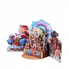 Miniso 草帽海贼团船3D立体贺卡，手工制作的《海贼王》主题贺卡，适合各种场合 - B - 查看 5
