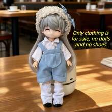 17cm BJD 新服裝，精緻可愛時尚美觀 BJD 衣裝套裝，可更換配件，新年/聖誕/生日禮物（僅含服裝，不含娃娃與鞋子） - 彩色 - 查看 15
