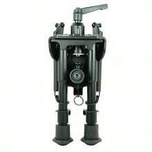 6''-9''Pivot Tilting Swivel Rifle Bipod Foldable Spring Return With S Lock Lever - Multicolor - View 6