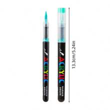 12/24/36/48/60/72/80/120pcs/Set Straight Barrel Liquid Large Capacity Quick Dry Colored Pens, Suitable For Ceramic And Stone Materials - Multicolor - View 4