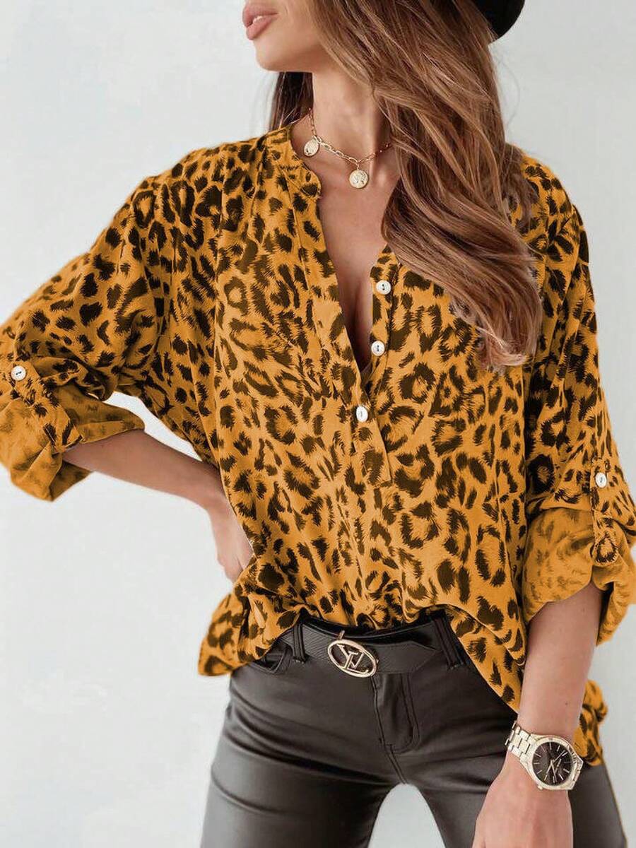 Women Blouses & Shirts - Yellow - View 1